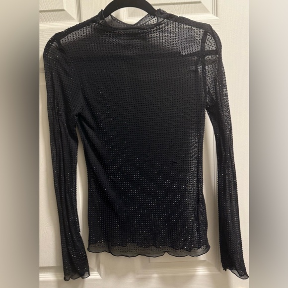 Free People - Embellished Dance All Night Long Sleeve Top - NWT - Size XS - Picture 6 of 9
